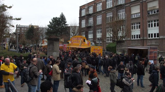 FOSDEM 2017 Courtyard